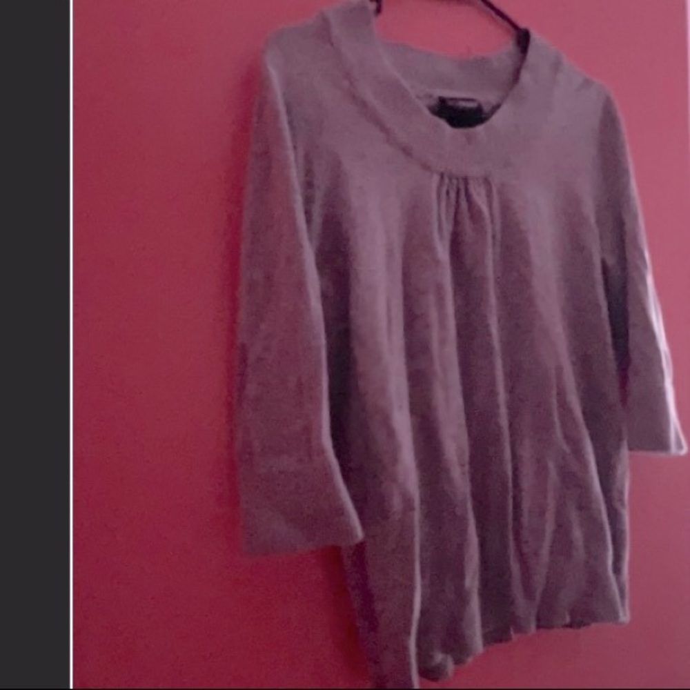 Like New Lane Bryant Gray Sweater
